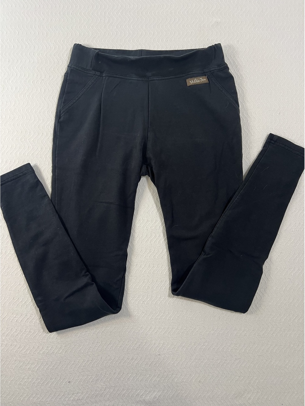 Matilda Jane Black Cotton-Spandex Blend Leggings Size S